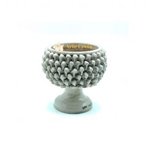 Pigna in Ceramica a Vaso decoro Fumè ø18 øinterno14 h18