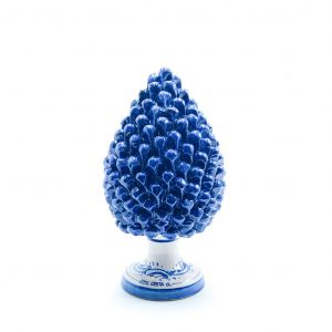 Pigna in Ceramica decoro blu cm.40