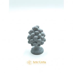 Pigna in Ceramica Bianca cm.8