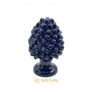 Pigna in Ceramica Blu cm.20