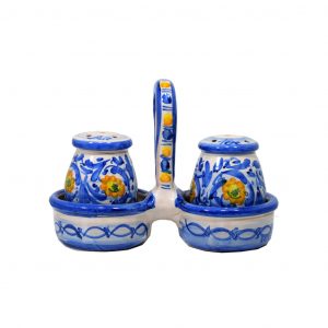 Sale e pepe a cestello 16 cm (h) x cm 12