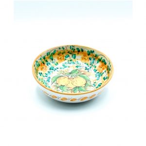 Ciotola Liscia Decoro 3 Limoni ø 18 h.6 cm