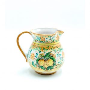 Boccale 1 litro Decoro 3 Limoni h.16 cm