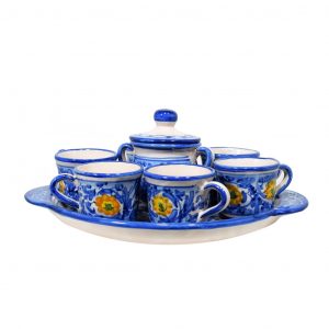 Servizio di caffè x 6 p.p. con zuccheriera