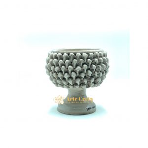 Pigna in Ceramica a Vaso decoro Fumè ø15 ø interno 10 h. 15 Ceramiche siciliane